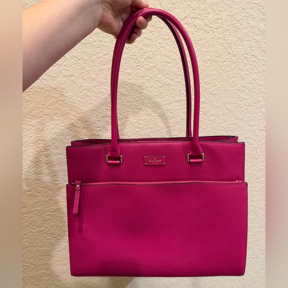 Pink Kate Spade Tote Bag